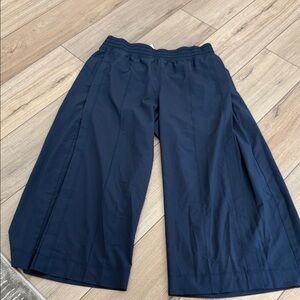 lululemon athletica Navy Wide-Leg Pull-On Pants